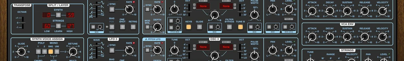 CHERRY AUDIO DREAMSYNTH DS-1