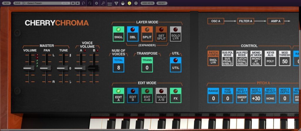 CHERRY AUDIO CHROMA - Focus