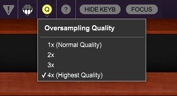 CHERRY AUDIO CHROMA - Oversampling Quality