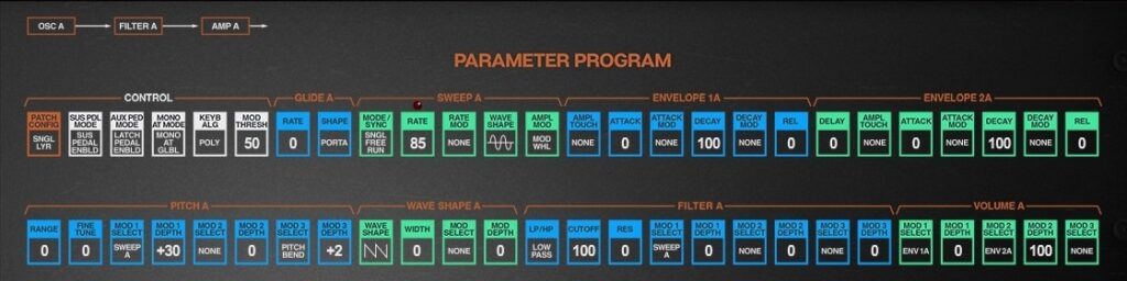 CHERRY AUDIO CHROMA - einzelner Synthesestrang