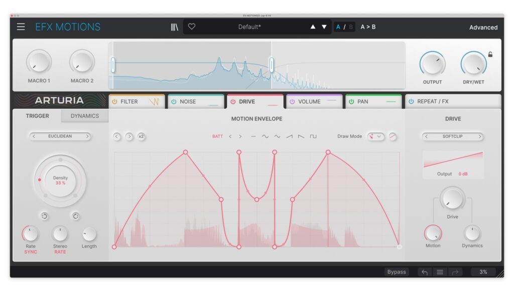 ARTURIA EFX MOTIONS