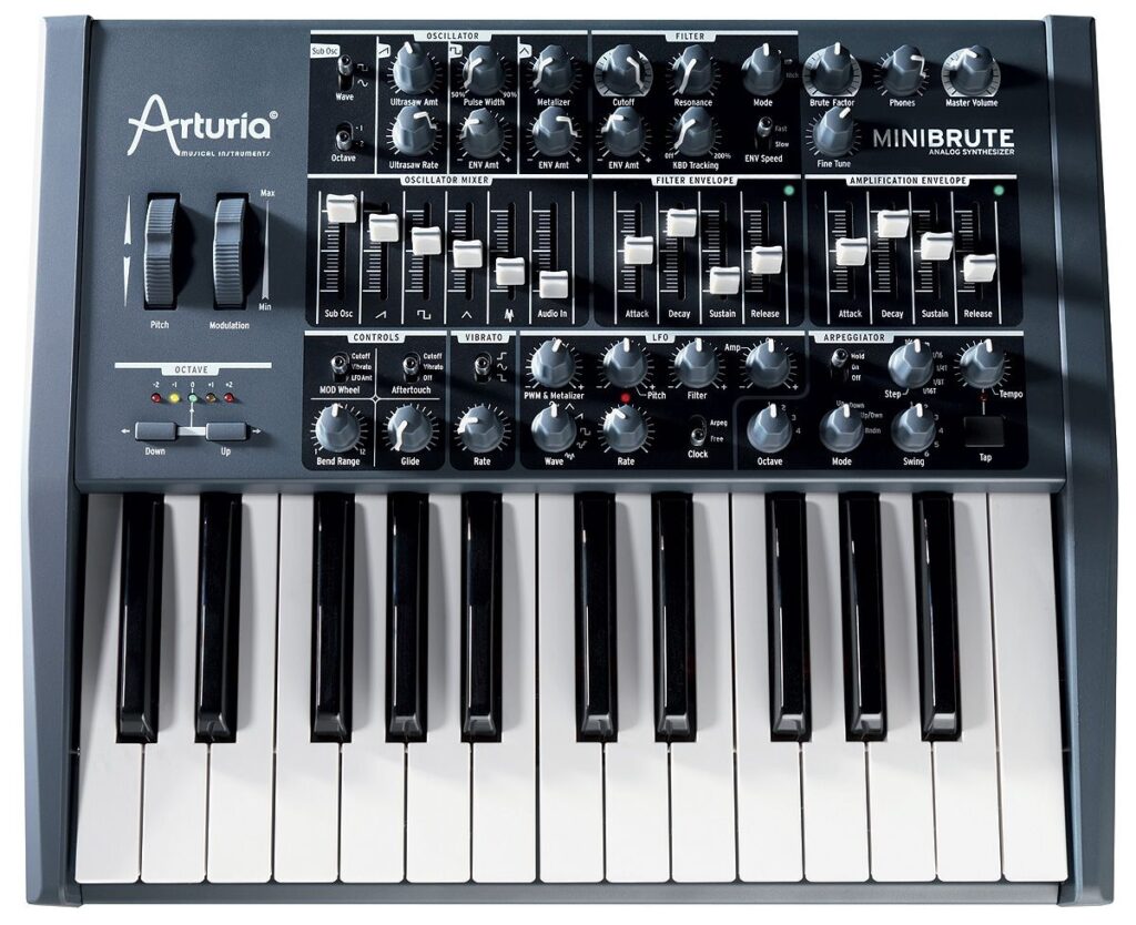 ARTURIA MINIBRUTE Hardware-Synthesizer