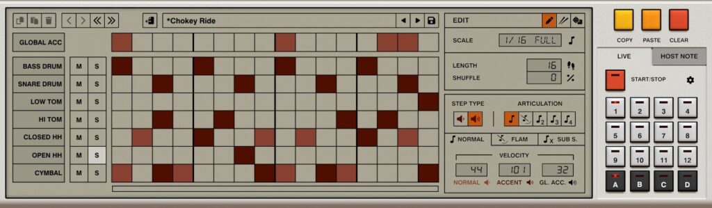 D16 GROUP NITHONAT 2 - Step-Sequencer