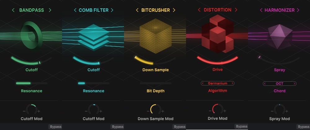 ARTURIA EFX REFRACT - Mode FX