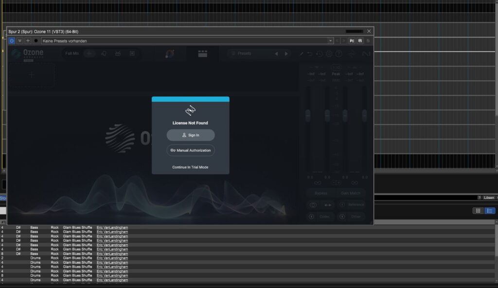 iZotope OZONE 11 Aktivierung