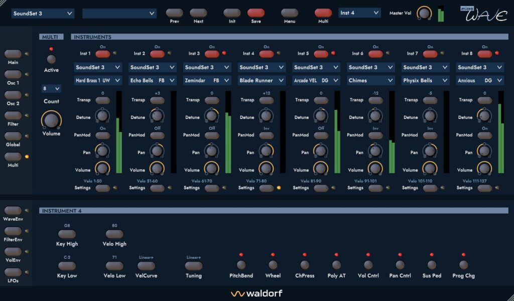 WALDORF MICROWAVE 1 Plugin - Multi Page